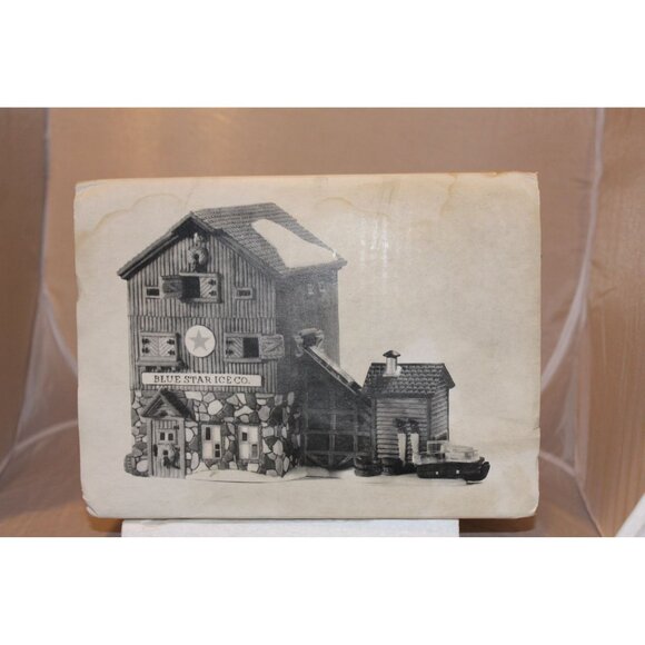 Dept 56 New England Village - Blue Star Ice House - Picture 8 of 8